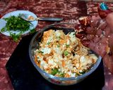 A picture of step 3 of Oats Paneer Tikki.