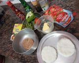 A picture of step 1 of Indian style Rice Burger.
