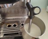A picture of step 7 of Flat white coffee.