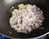 A picture of step 2 of Chana masala.
