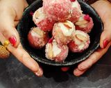 পনির ও নারকেল এর রুহ আফজা লাড্ডু (paneer o narkeler ladoo recipe in bengali) রেসিপি ধাপ - 2 ছবি