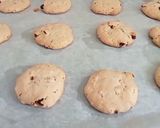 Foto del paso 3 de la receta Galletas saladas de queso y fiambre de pollo