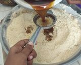 A picture of step 8 of Mundri kothu moong dal balls.