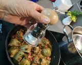 Foto del paso 5 de la receta: Alcachofas con verduritas y jamón