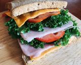 Hình bước làm 1 của món Double cheese 🧀 sandwich 🥪