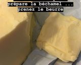 Une image de l'étape 3 de Poireaux béchamel entourés de jambon.