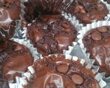 Foto langkah ke 4 dari resep Brownies cup shiny crust.