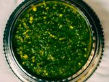लहसुनिया पालक पनीर भुर्जी (lahsuniya palak paneer bhurji recipe in Hindi)