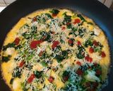 Foto langkah ke 3 dari resep Spinach pizza kw.