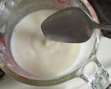 A picture of step 2 of Sütlaç (Türkish Rice pudding).