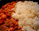 Rizses lecsó..kolbásszal gombával recept fázis 1 fotója