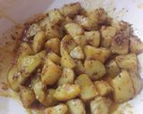 A picture of step 6 of Jeera Aloo.