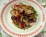 Gambar langkah 4 resipi 👩🍳Kerabu Terung Goreng.
