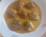 Pas rețetă Chifteluțe în sos de lapte de cocos, smântână și lime 6 fotografie