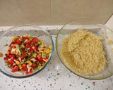 Foto del paso 9 de la receta: Ensalada turca y langostinos salteados con baharat