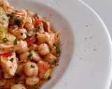 Foto del paso 6 de la receta: Ensalada de garbanzos y pollo con vinagreta de harissa