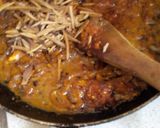 A picture of step 3 of Abacha and Roasted fish.