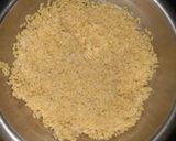 A picture of step 1 of Moong daal burfi.