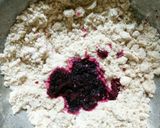 A picture of step 1 of Beetroot Kachori with Chicken curry.