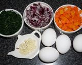 Foto del paso 1 de la receta: Tortilla de espinaca