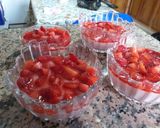 Une image de l'étape 5 de Dessert de fraise.