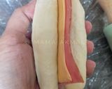 Foto langkah ke 3 dari resep Roti Sisir Keju Smoked Beef.