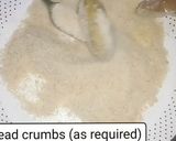 A picture of step 4 of Potato chicken donuts.