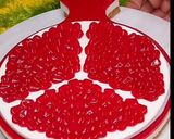 عکس مرحله 7 از دستور چیز کیک اناریلدائی