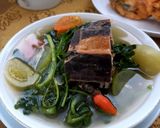 Foto langkah ke 5 dari resep Bening Asem Selada Air Cakalang Asap.