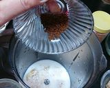 A picture of step 2 of Coffee Banana Oats Smoothie.