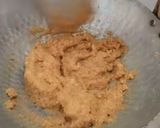 A picture of step 4 of Badam halva / sheera.