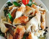 Hình bước làm 3 của món Gỏi gà xé phay (món chay)