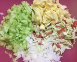 A picture of step 1 of Vegetable salad.