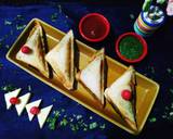 Veg cheese toast sandwich recipe step 4 photo