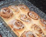 A picture of step 15 of The BEST Cinnamon Buns with Cream Cheese Frosting.