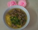 Hình bước làm 4 của món Miến gà