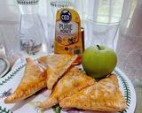 Gambar langkah 6 resipi 👩‍🍳Apple Honey Fold-Over Puff.