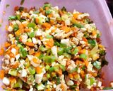 Foto langkah ke 3 dari resep Martabak telur mix Ayam Ala Cha.
