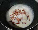Foto langkah ke 2 dari resep Indomie kuah susu a.k.a Carbonara.