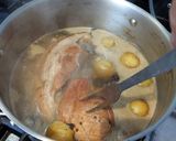 A picture of step 2 of Christmas Gammon ham Apple sauce.