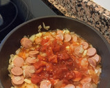 Foto del paso 3 de la receta: Espaguetis con salchichas