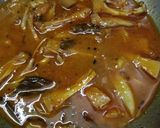 A picture of step 8 of Fansachi bhaji.