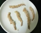A picture of step 5 of Japanese Tempura prawns.