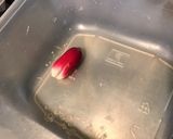 Une image de l'étape 2 de Salade de tomates,scarole,céleri et thon aux radis « fleurs ».