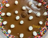A picture of step 6 of Nutella Cheesecake.