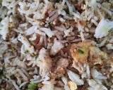 Gambar langkah 5 resipi Nasi Goreng Anak Bujang.