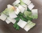 Cabbage bean vege recipe step 1 photo