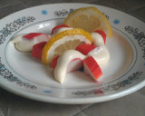 Foto del paso 1 de la receta: Palitos de cangrejo con limón
