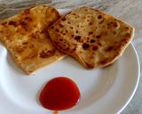 A picture of step 18 of Aloo ka parantha.