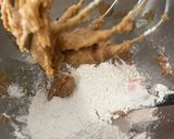 A picture of step 5 of Brown Butter peanut butter cookies.
